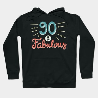 90th Birthday t-shirt Hoodie